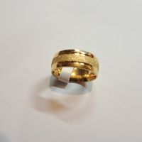 Невероятен дамски позлатен пръстен тип халка, снимка 2 - Пръстени - 45449607