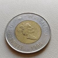 2 долара 1996 Канада - №2, снимка 2 - Нумизматика и бонистика - 45436958