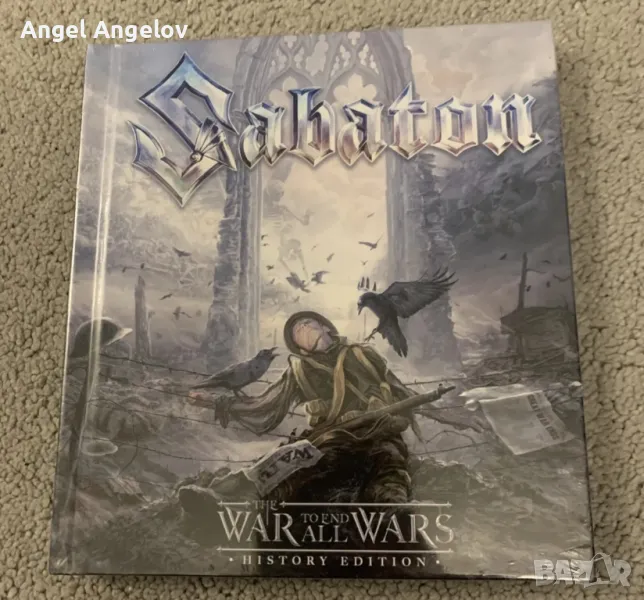 War to End All Wars Limited Digibook History Edition Sabaton CD, 2022 New Sealed, снимка 1