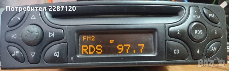 Оригинално радио Mercedes Audio 10 BE6021, снимка 1