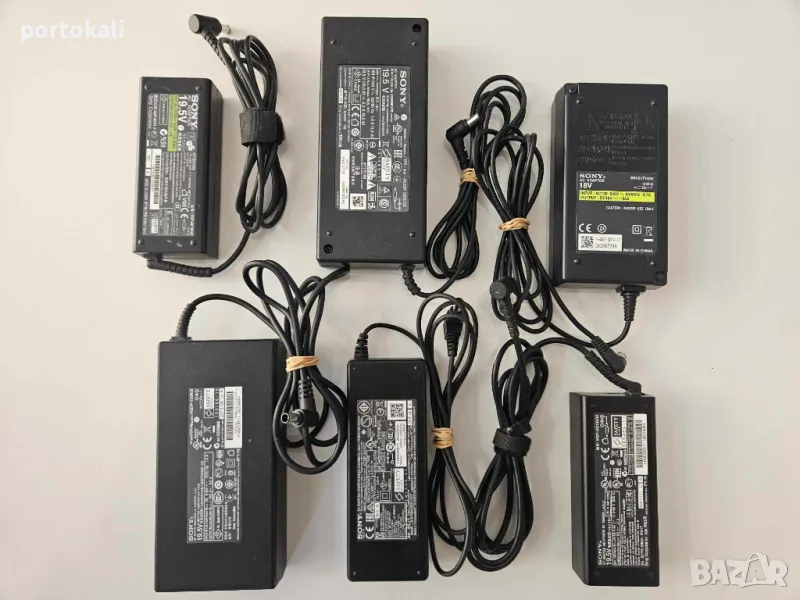 +Гаранция! Захранване зарядно Sony PSU 18V 19.5V за TV Телевизор лаптоп, снимка 1