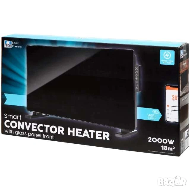 Смарт конвекторен нагревател LSC Smart Connect WIFI, снимка 1