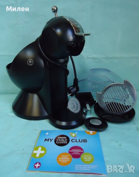 Krups Кафемашина с гаранция 1 година с капсули Dolce Gusto Melody Black, снимка 1