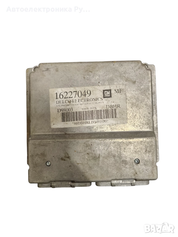 Компютър двигател 16227049 за OPEL ASTRA G хетчбек (F48_, F08_) 1.6 , снимка 1