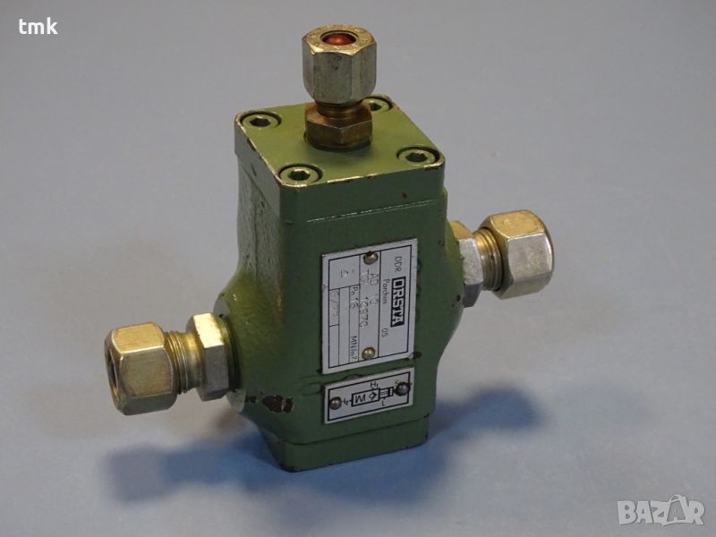 Хидравличен клапан ORSTA AD 10 check valve TGL 10970, снимка 1