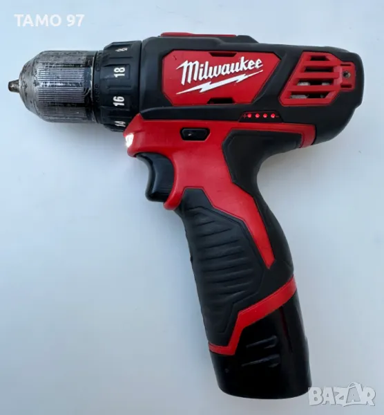 Milwaukee M12 BDD - Акумулаторен винтоверт 12V 2.0Ah, снимка 1