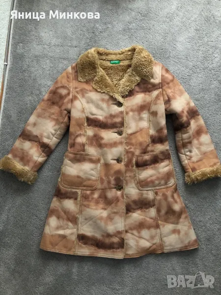 BENETTON- детско палто, размер 128 см, снимка 1