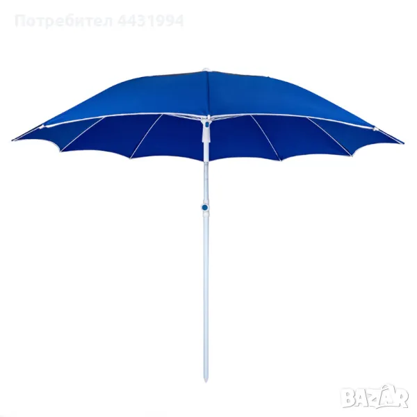 Плажен чадър MUHLER 2117 , Φ190cm, H210cm, снимка 1