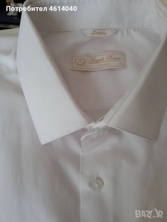 Риза мъжка Angelo Roma размер XL /43-44, снимка 1