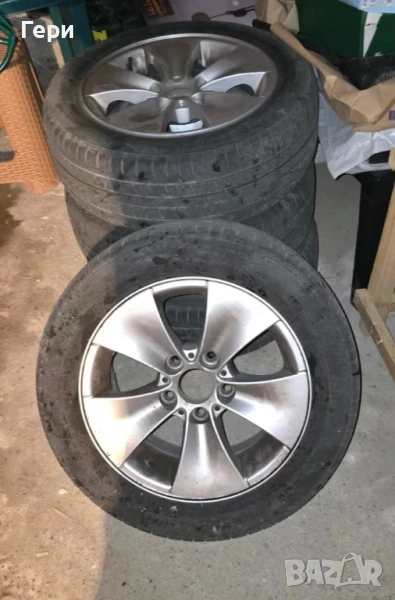 Летни гуми с джанти, снимка 1