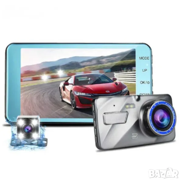 Видеорегистратор Cam Car DVR 1080P - Пълноценен асистент за вашето пътуване, снимка 1