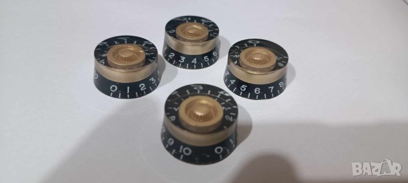 Black & Gold Speed Control Knobs, снимка 1