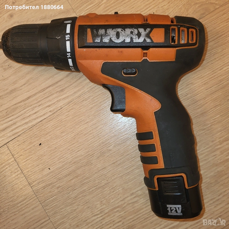 Винтоверт WORX 12V Li ion, снимка 1
