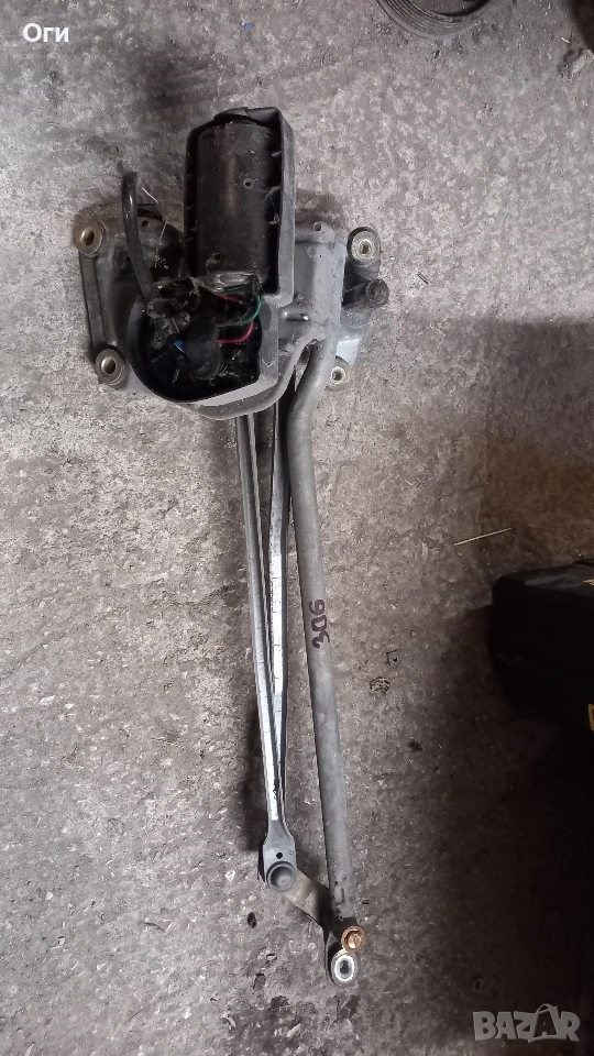 Механизъм чистачки за Пежо 306 , снимка 1
