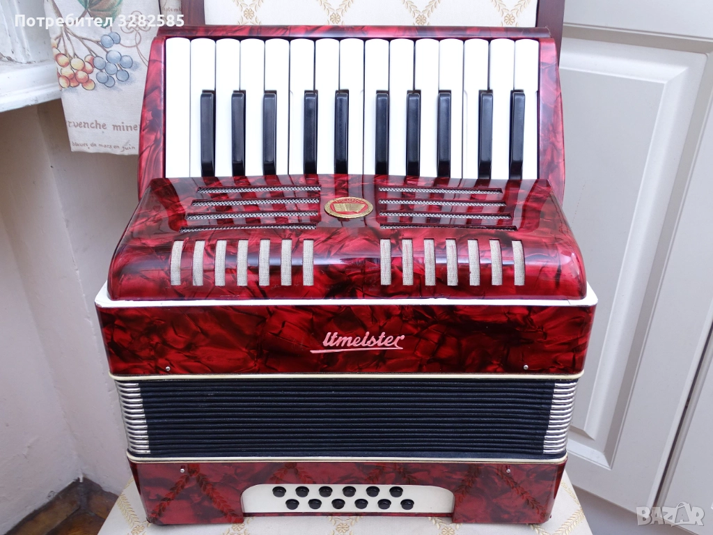 Акордеон Велтмайстер 12 баса, снимка 1
