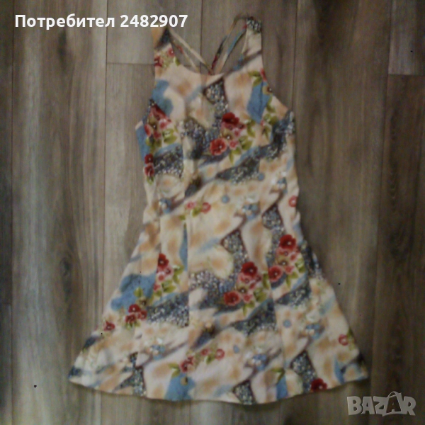 Дамска рокля с ефектен гръб, снимка 1