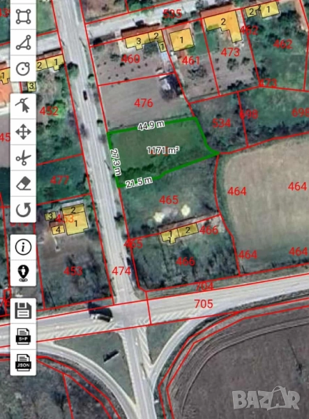 Дворно място/ парцел в Суворово  1171кв. метра , снимка 1