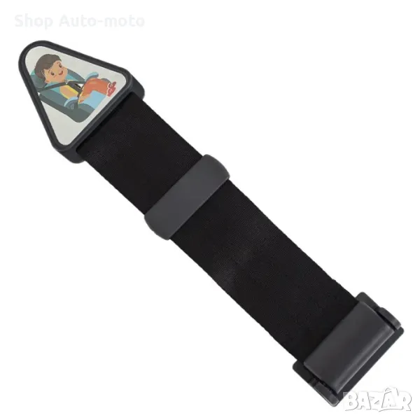 Удължител за колан на МПС Automat, За деца, Черен, снимка 1