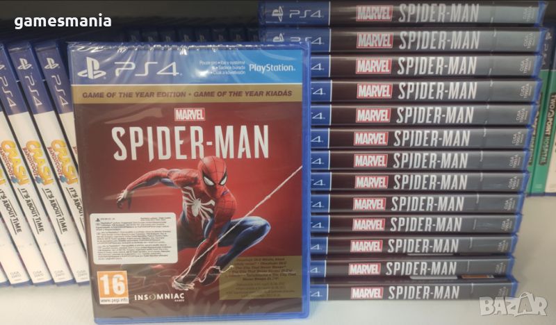 [ps4] ! СУПЕР цена ! Marvel's Spider-Man - Game of the Year Edition / чисто НОВИ, снимка 1