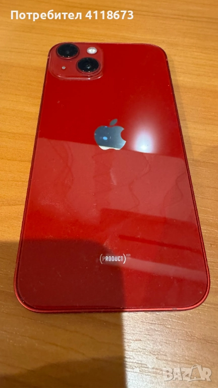 iPhone 13 128 GB Red + Magsafe case, снимка 1