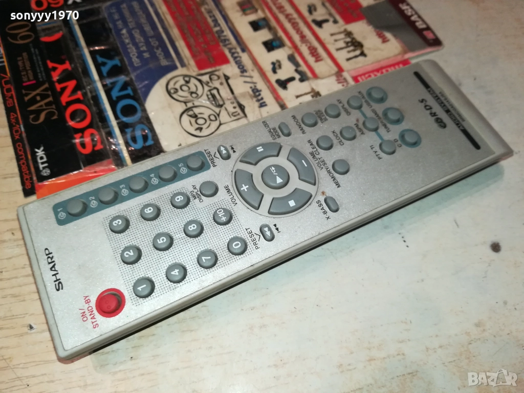 SHARP-REMOTE SWISS 0612251549, снимка 1