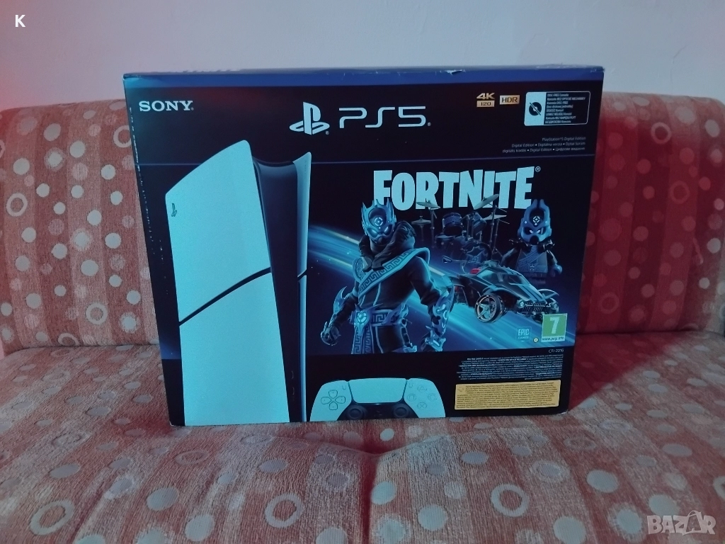 Нова ps5 Slim fortnite 800лв, снимка 1