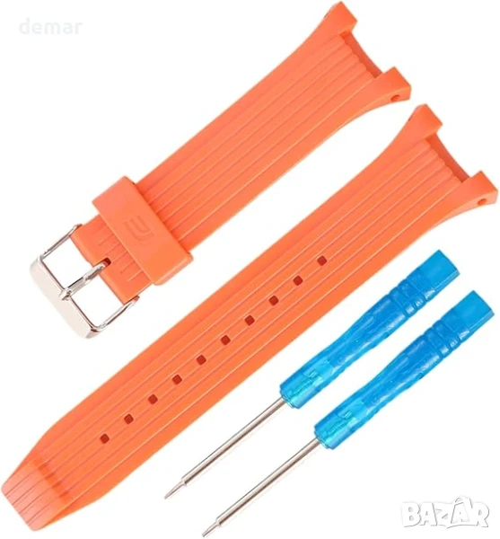 Силиконова каишка за часовник, съвместима с мъжки часовник Casio EQS-800CPB-1AV/EQS-800, снимка 1