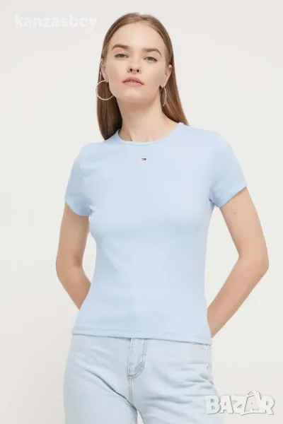 Tommy hilfiger Jeans - страхотна дамска тениска S КАТО НОВА, снимка 1