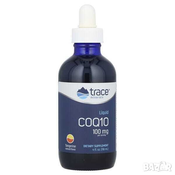 Trace Minerals Течен CoQ10, Мандарина, 118 мл, снимка 1