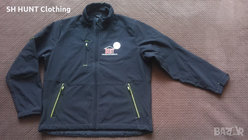 TESS Softshell Work Jacket размер 3XL яке горница вятърно устойчива и водонепромокаема W4-419, снимка 1