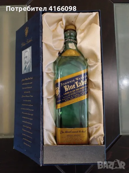 Бутилка Johnnie Walker Blue Label, снимка 1