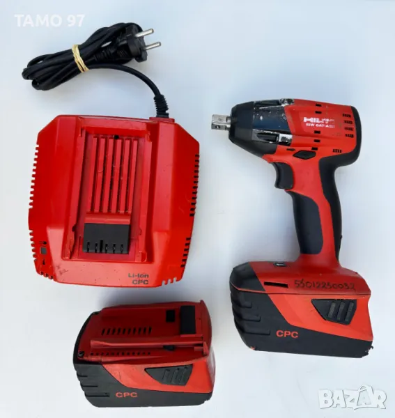 Hilti SiW 6AT-A22 - Акумулаторен гайковерт 2x22V 5.2Ah, снимка 1