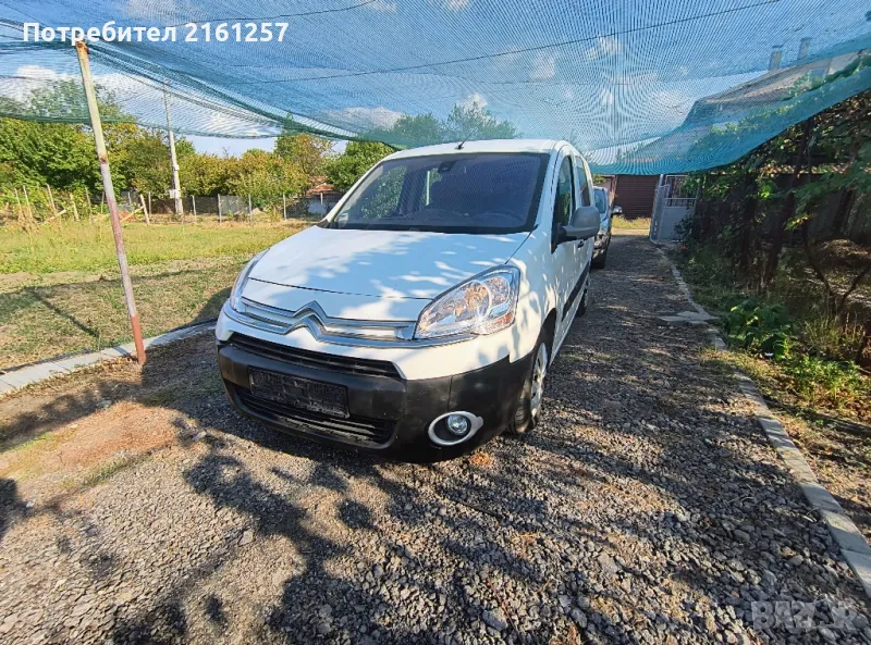 Citroen Berlingo 1.6hdi 2015г товаропътническа, снимка 1