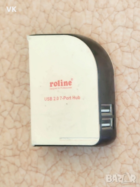 Профи USB HUB Roline 7 ports, снимка 1