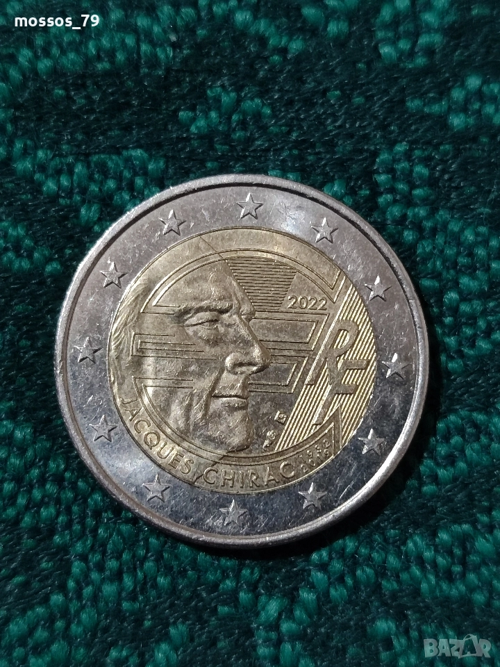 10 френски монети 2€, снимка 1