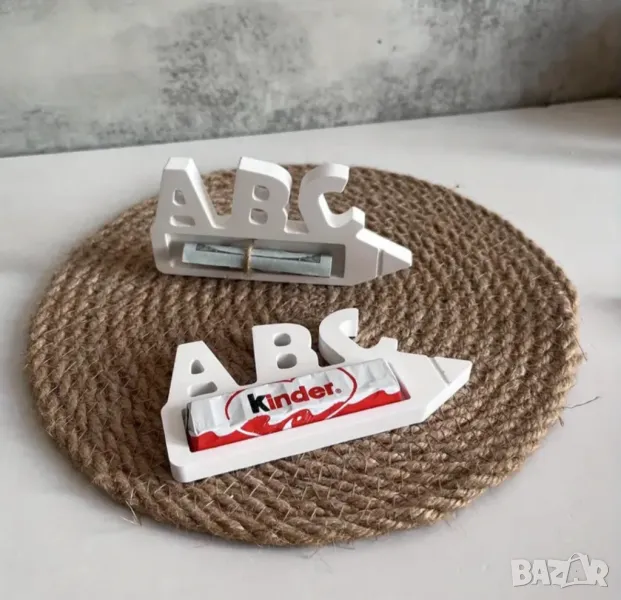 Молд АВС за бонбони Мерси и пари, подарък за училище , снимка 1