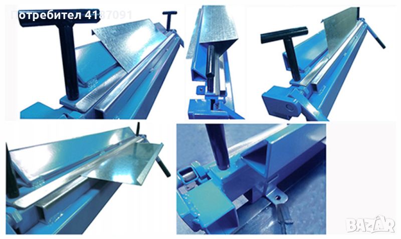 Машина за огъване на ламарина 1250/1.0мм, снимка 1