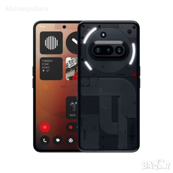ЧАСТИ ЗА Смартфон GSM NOTHING PHONE(3A) 256/12 BLACK 6.77 ", 256 GB, RAM 12 GB, 50+50+8 MP, 5G , снимка 1