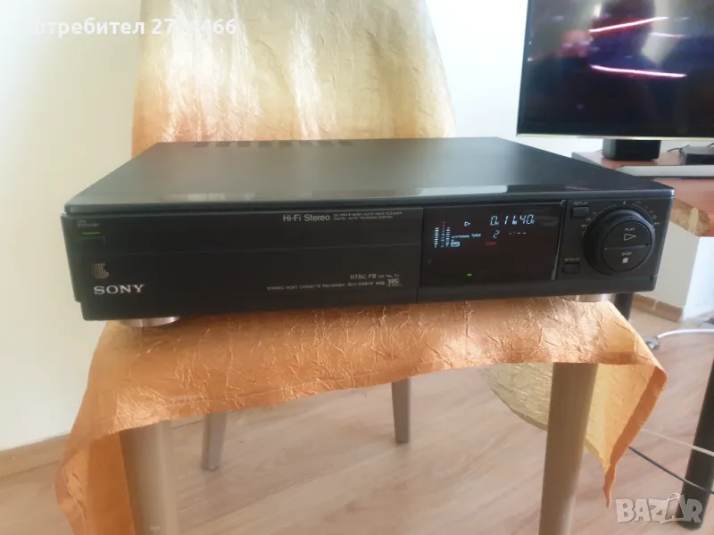 Pядък модел видео SONY SLV-626HF HI FI STEREO!, снимка 1