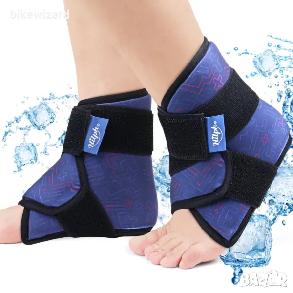  Hilph Cooling Cuff с гел Охлаждащи подложки за глезени 2 броя НОВИ, снимка 1
