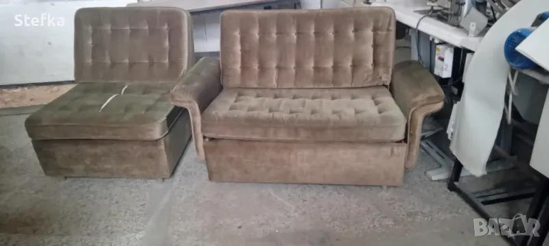 Двойка диван и кресло , снимка 1