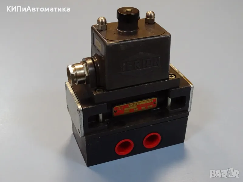 пневматичен разпределител HERION 26511C69 Single Solenoid Valve 220V/50Hz G1/2, снимка 1