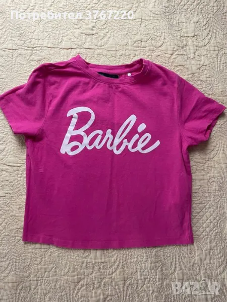 Тениска (crop top) “Barbie”, снимка 1