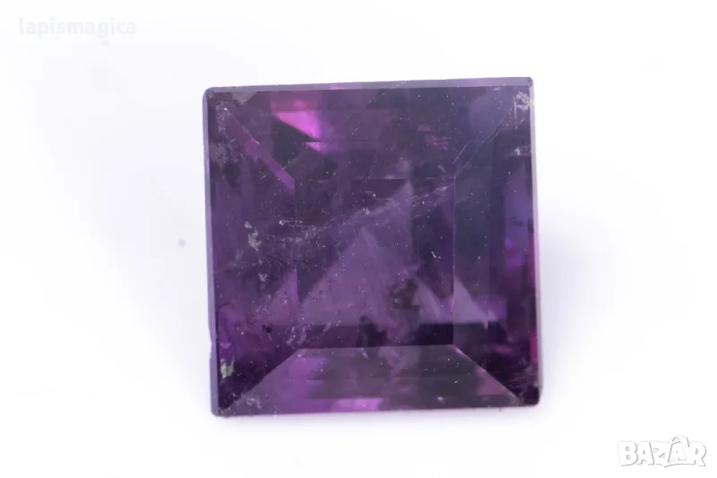 Аметист 1.88ct 7.1mm каре шлифовка, снимка 1