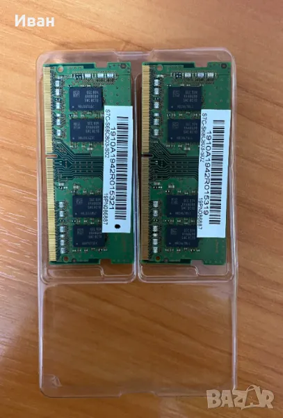 16GB (2x8) DDR4 2666Mhz SAMSUNG, снимка 1