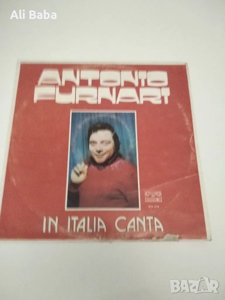 Плоча ВТА 2116 Антонио Фурнари. «In Italia canta» , снимка 1