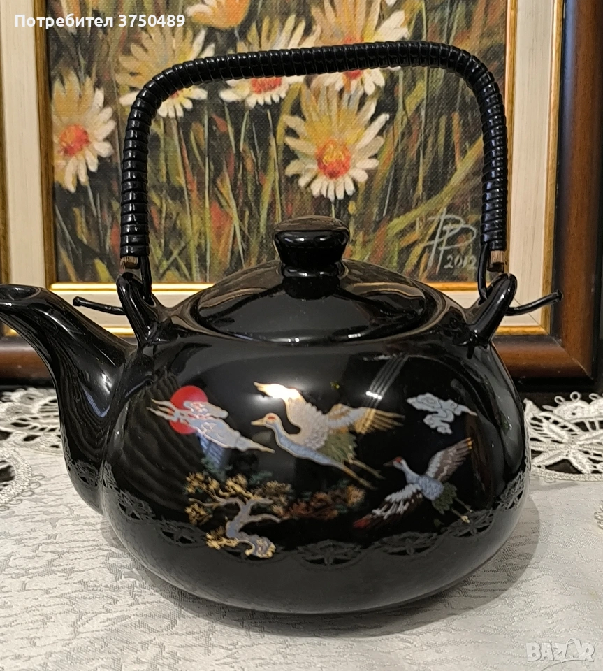 Порцеланов чайник , снимка 1