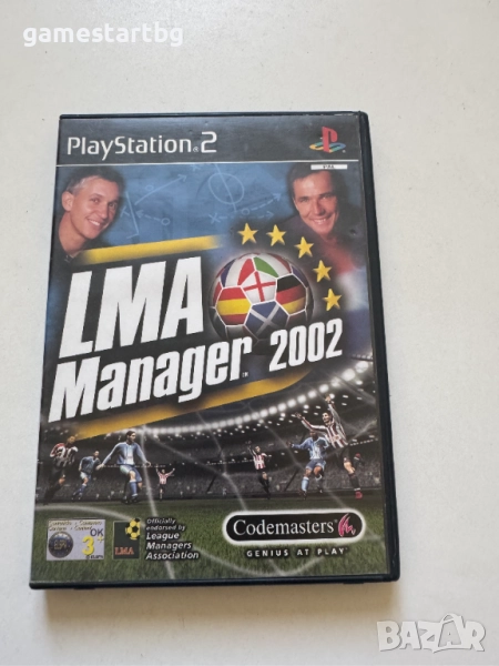 LMA Manager 2002 за PS2, снимка 1