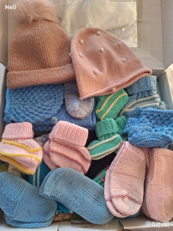 Комплект бебешко плетиво , снимка 1