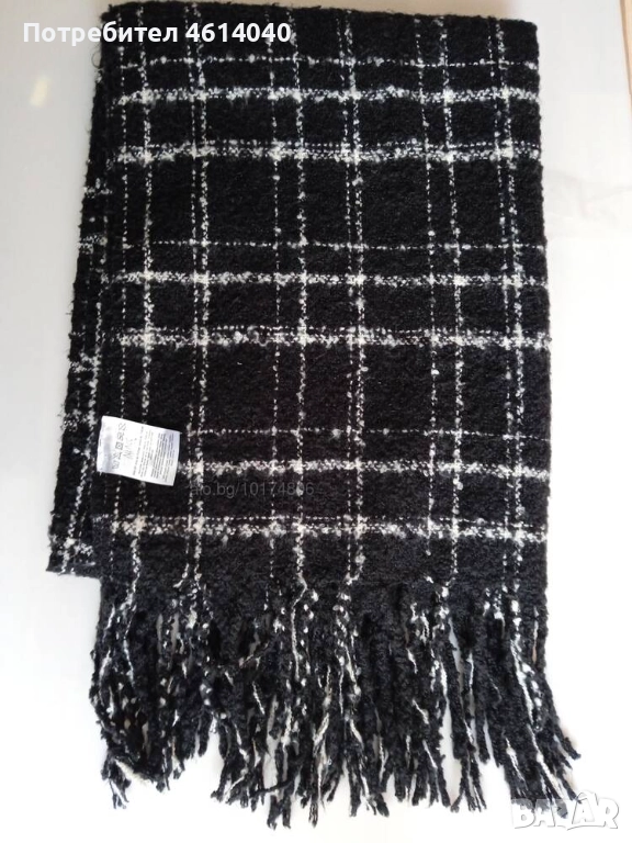 Шал топъл 180 см х 69 см, снимка 1